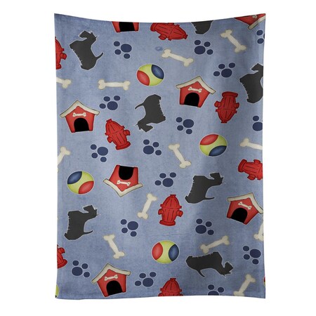 Carolines Treasures Scottish Terrier Dog House Collection Kitchen Towel BB3969KTWL